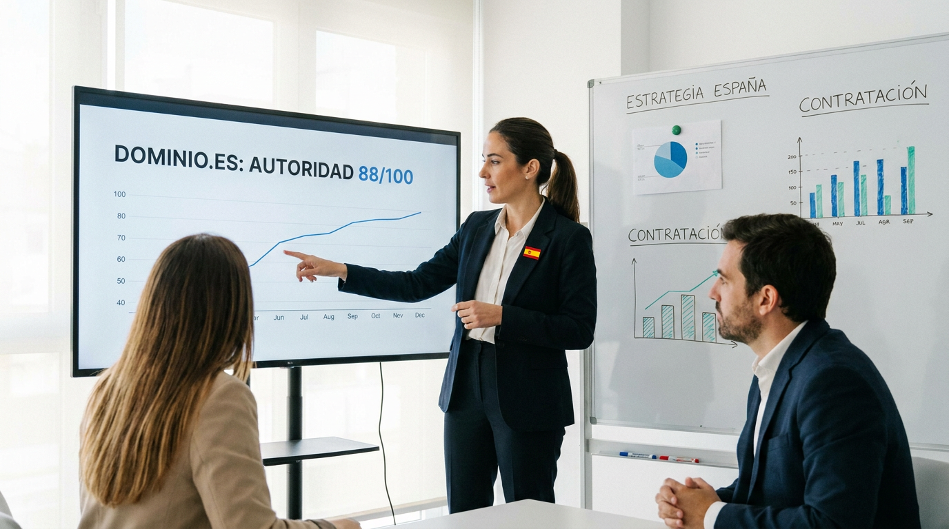 Autoridad de dominio en España: qué incluye y cómo contratarlo
