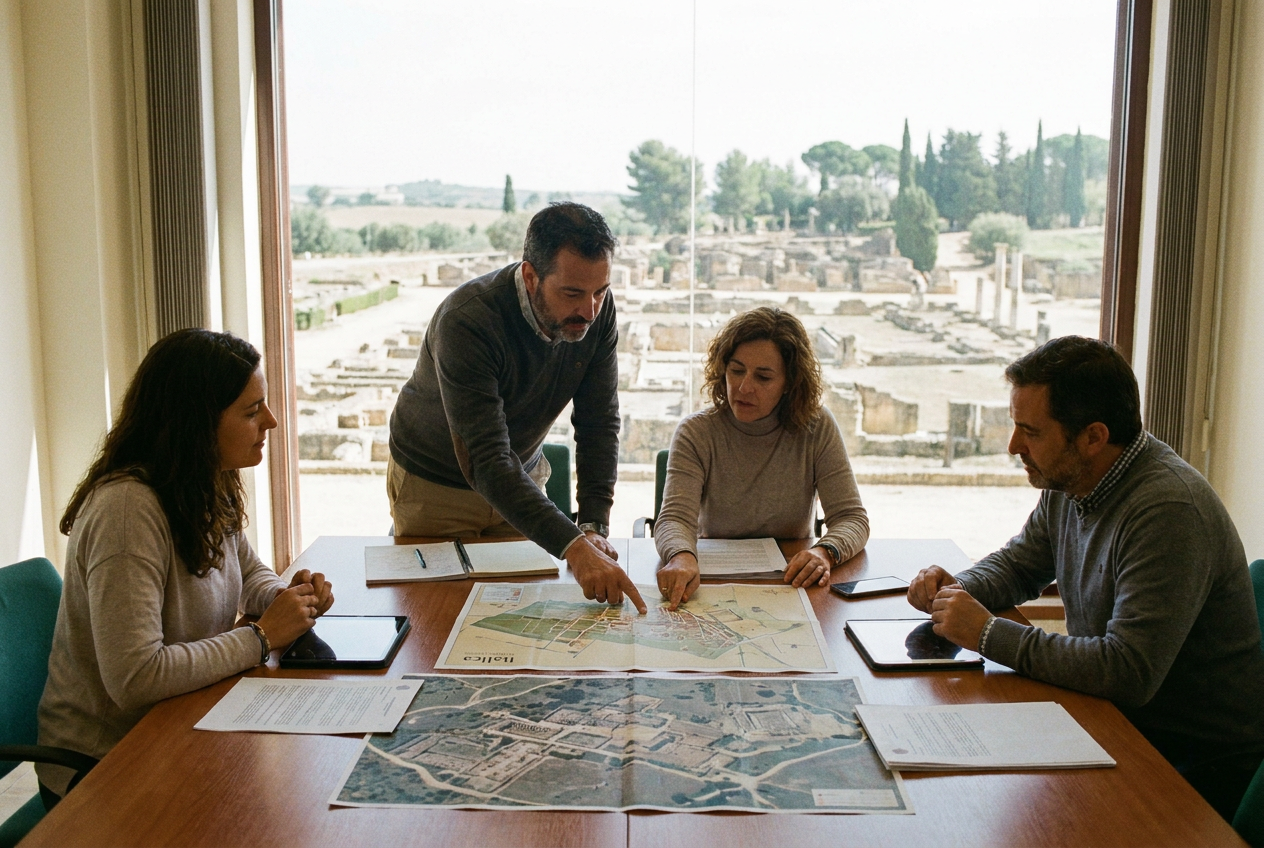 Free tour Itálica en Sevilla: qué incluye y cómo contratarlo 1 Ilustración de la sección Caso práctico con decisiones razonadas
