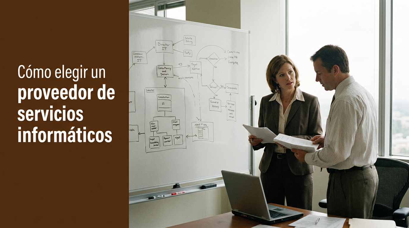 Ilustración de la sección Cómo elegir un proveedor de servicios informáticos