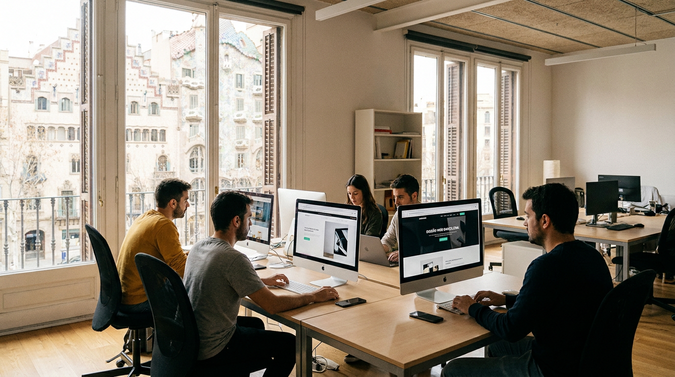 Diseño web Barcelona en España: qué incluye y cómo contratarlo