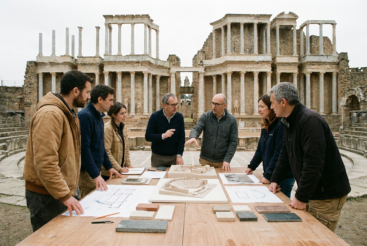 Teatro romano en Sevilla: qué incluye y cómo contratarlo 1 Ilustración de la sección Alternativas y criterios de decisión