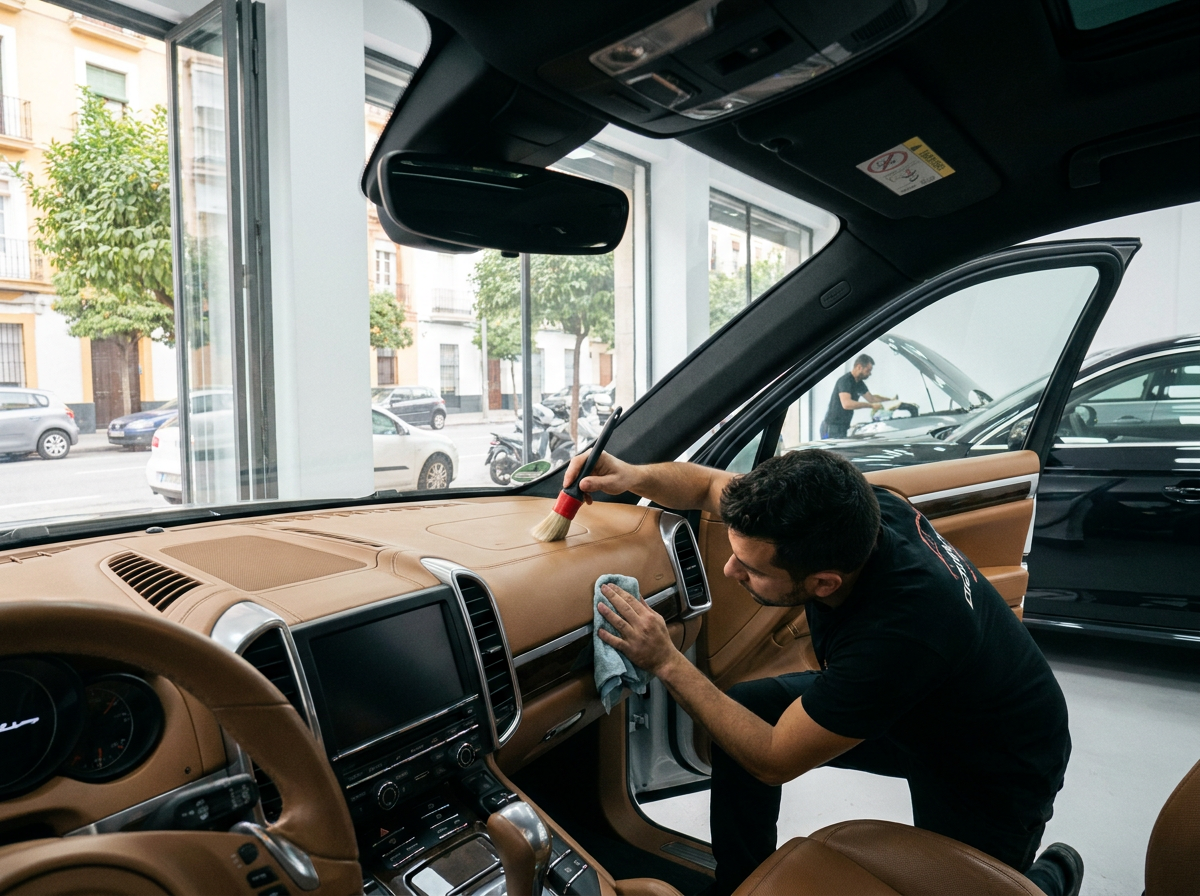 Prestaciones de servicio de Detailing interior en Sevilla