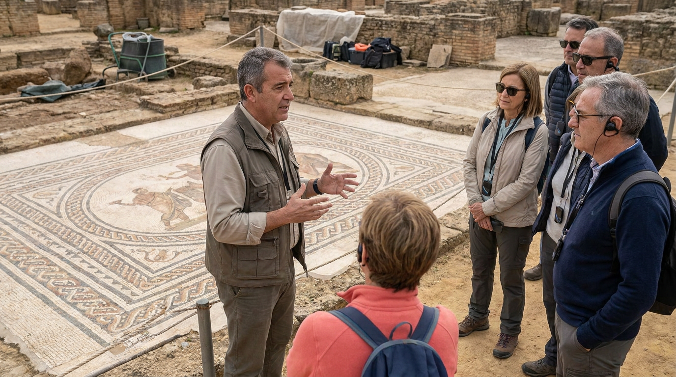 Visita guiada Itálica en Sevilla: qué incluye y cómo contratarlo 1 Ilustración de la sección Descripción detallada de cada tipo de visita