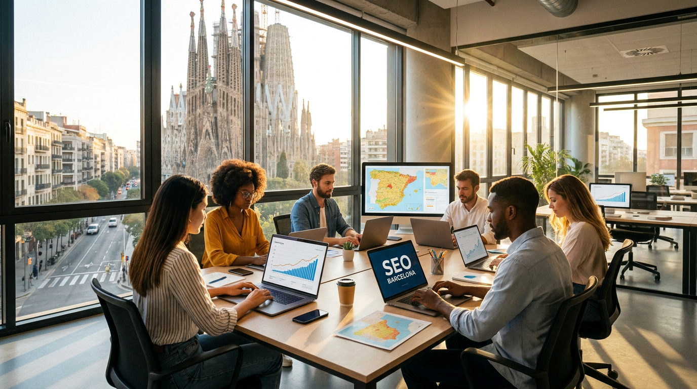 SEO Barcelona en España: qué incluye y cómo contratarlo