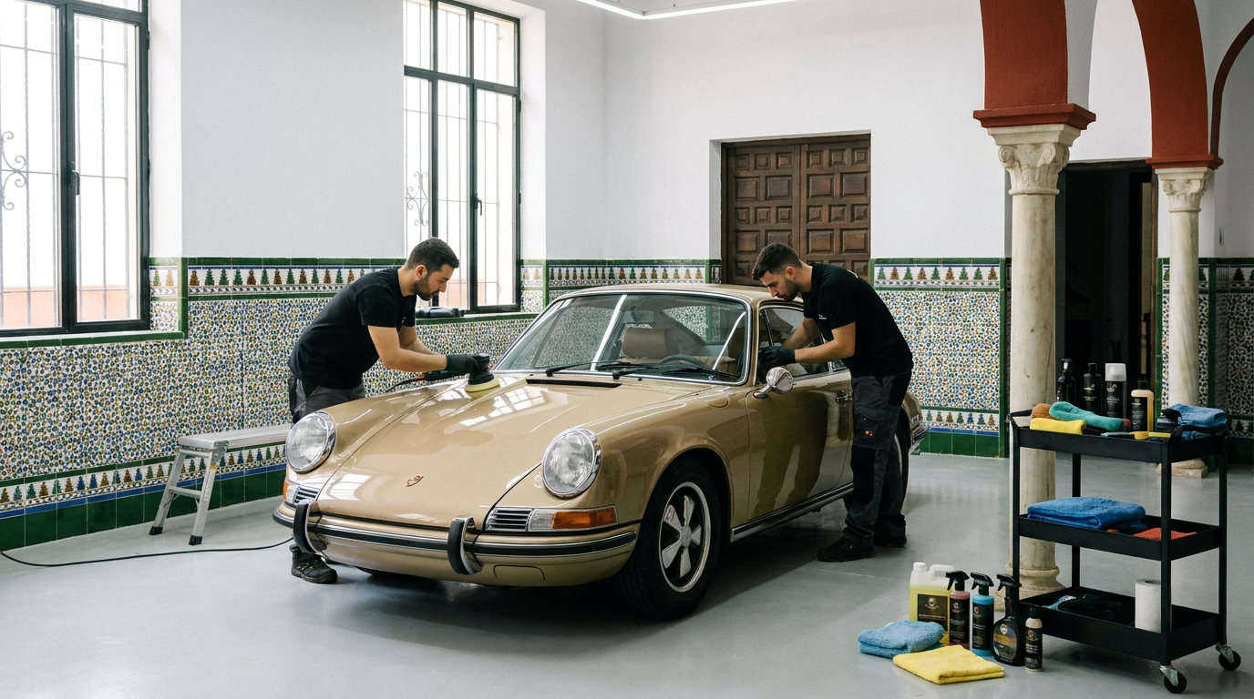 Detailing Sevilla en Sevilla: qué incluye y cómo contratarlo